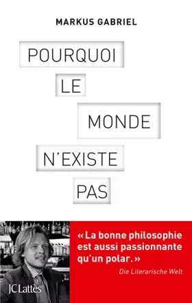 Couverture du produit · Pourquoi le monde n'existe pas