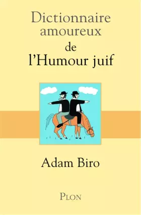 Couverture du produit · Dictionnaire amoureux de l'humour juif