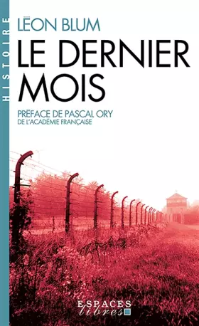 Couverture du produit · Le Dernier Mois (Espaces Libres - Histoire)