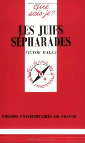 Couverture du produit · Les Juifs sépharades