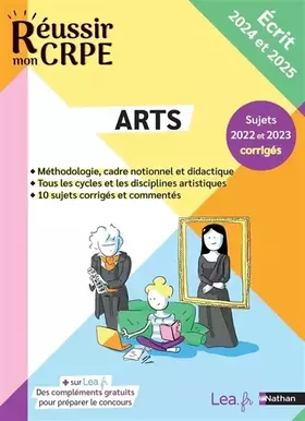 Couverture du produit · Arts - Écrit 2024 et 2025