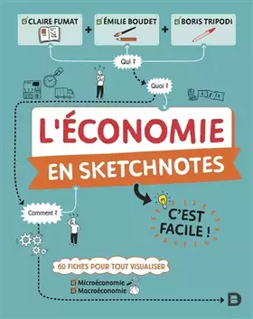 Couverture du produit · L'économie en sketchnotes: c'est facile !