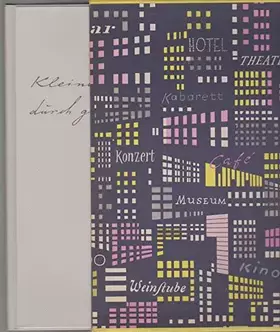 Couverture du produit · Kleiner Bummel durch grosse Städte : Ein Führer durch 67 dt. Städte.