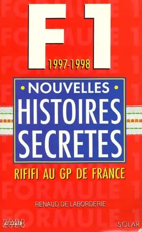 Couverture du produit · Formule 1- Nouvelles histoires secrètes