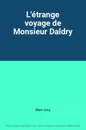 Couverture du produit · L'étrange voyage de Monsieur Daldry