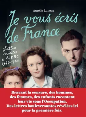 Couverture du produit · Je vous écris de France