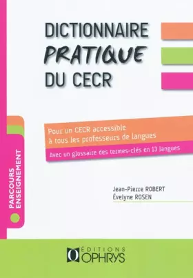 Couverture du produit · Dictionnaire pratique du CECR