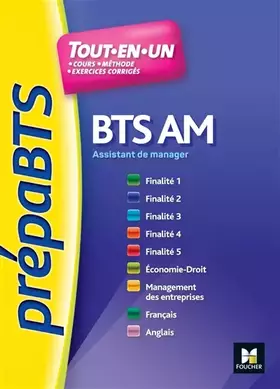 Couverture du produit · Tout-en-un BTS Assistant de manager (AM)
