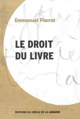Couverture du produit · Le droit du livre