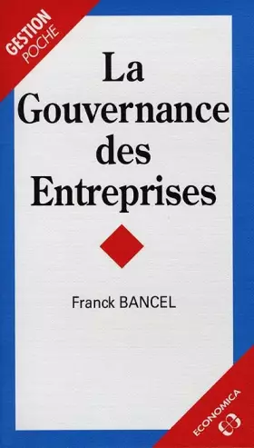 Couverture du produit · La gouvernance des entreprises