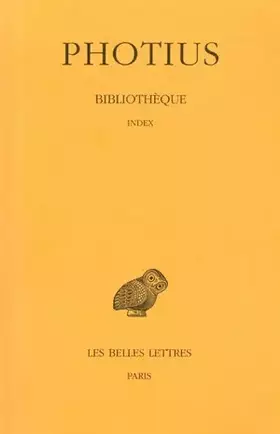 Couverture du produit · Bibliothèque: Tome 9, Index