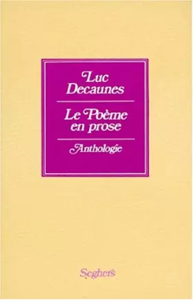 Couverture du produit · POEME EN PROSE