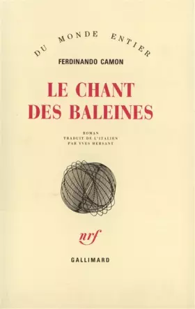 Couverture du produit · Le Chant des baleines