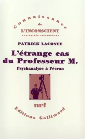 Couverture du produit · L'Étrange cas du Professeur M.: (Psychanalyse à l'écran)