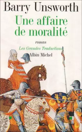 Couverture du produit · Une affaire de moralité