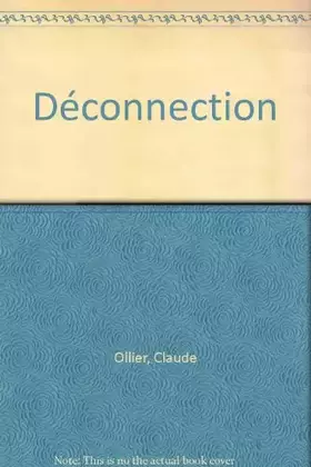 Couverture du produit · Déconnection