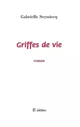 Couverture du produit · Griffes de vie
