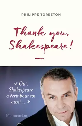 Couverture du produit · Thank you Shakespeare !
