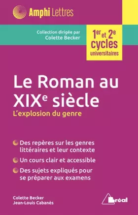 Couverture du produit · Le roman au 19ème siècle: L'explosion du genre