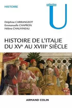 Couverture du produit · Histoire de l'Italie du XVe au XVIIIe siècle