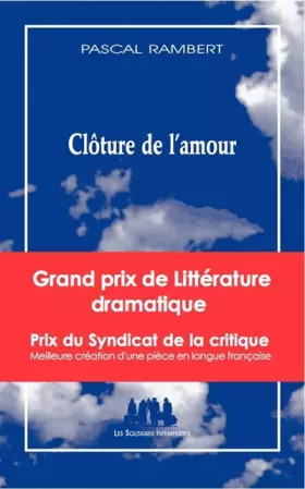 Couverture du produit · CLÔTURE DE L'AMOUR