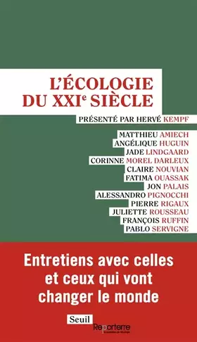 Couverture du produit · L'Écologie du XXIe siècle