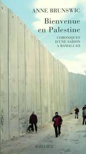 Couverture du produit · Bienvenue en Palestine
