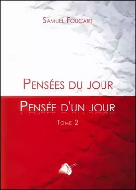 Couverture du produit · Pensées du jour,pensée d´un jour 2