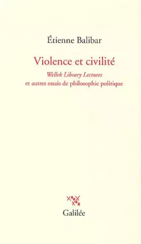 Couverture du produit · VIOLENCE ET CIVILITE