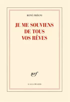 Couverture du produit · Je me souviens de tous vos rêves