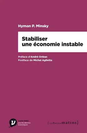 Couverture du produit · Stabiliser une économie instable