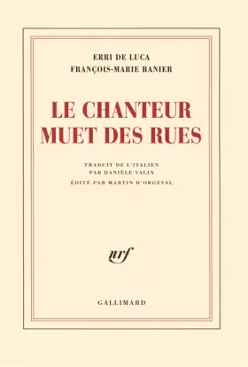 Couverture du produit · Le chanteur muet des rues