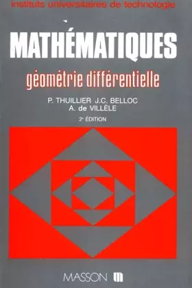 Couverture du produit · MATHEMATIQUES. Géométrie différentielle, 2ème édition révisée et complétée