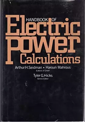 Couverture du produit · Handbook of Electric Power Calculations