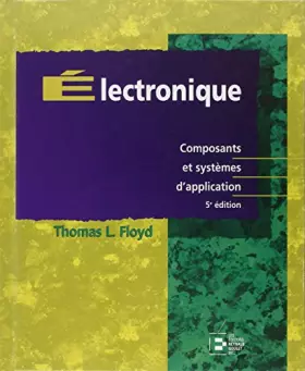 Couverture du produit · Electronique : composants et systèmes d'application