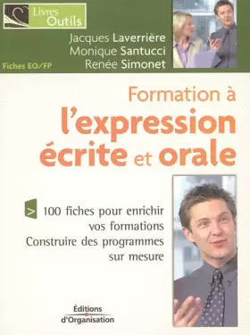 Couverture du produit · Formation à l'expression écrite et orale: 100 fiches