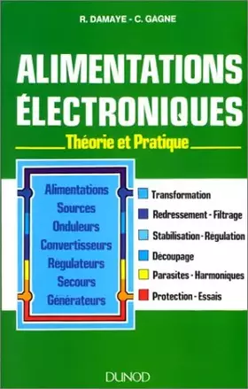 Couverture du produit · Alimentations électroniques: Théorie et pratique