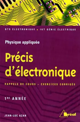 Couverture du produit · Précis d'électronique : Sections de technicien supérieur, IUT