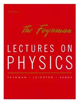 Couverture du produit · The Feynman Lectures on Physics, Vol. 1: Mainly Mechanics, Radiation, and Heat by Richard P. Feynman (1977-02-11)