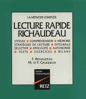 Couverture du produit · Méthode de lecture rapide