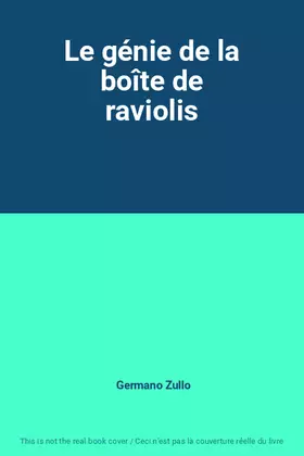 Couverture du produit · Le génie de la boîte de raviolis