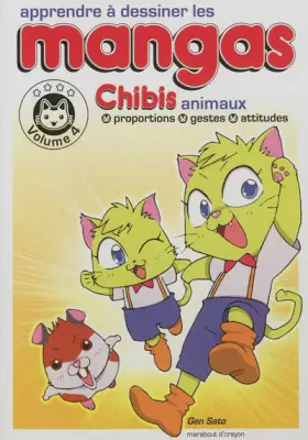 Couverture du produit · Apprendre à dessiner les mangas : les chibis - volume 4