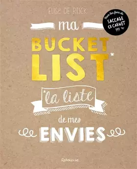 Couverture du produit · Ma Bucket List - 500 rêves et envies à concrétiser au moins une fois dans ma vie !