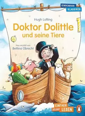 Couverture du produit · Doktor Dolittle und seine Tiere: Erstlesebuch ab 7 Jahren – für geübte Leseanfänger ab der 2. Klasse (PENGUIN JUNIOR – Einfach