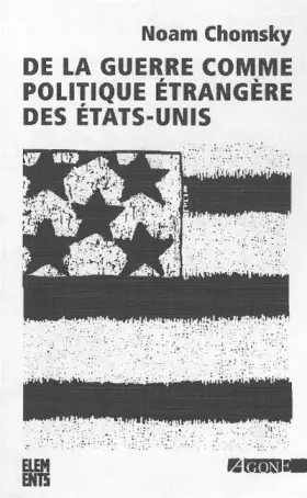 Couverture du produit · De la Guerre Comme Politique Étrangère des États-Unis: Edition de Poche