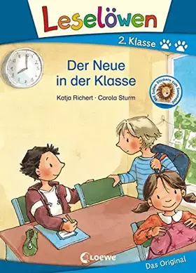Couverture du produit · Leselöwen 2. Klasse - Der Neue in der Klasse: Erstlesebuch für Kinder ab 7 Jahre