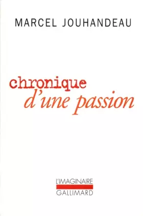 Couverture du produit · Chronique d'une passion