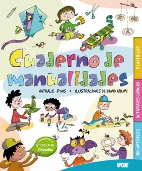 Couverture du produit · Cuaderno de manualidades (Vox - Infantil / Juvenil - Castellano - A Partir De 5/6 Años - Libros Creativos)