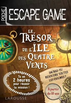 Couverture du produit · Escape de game de poche - Le Trésor de l'île des Quatre Vents