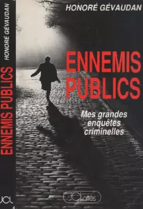 Couverture du produit · ENNEMIS PUBLICS